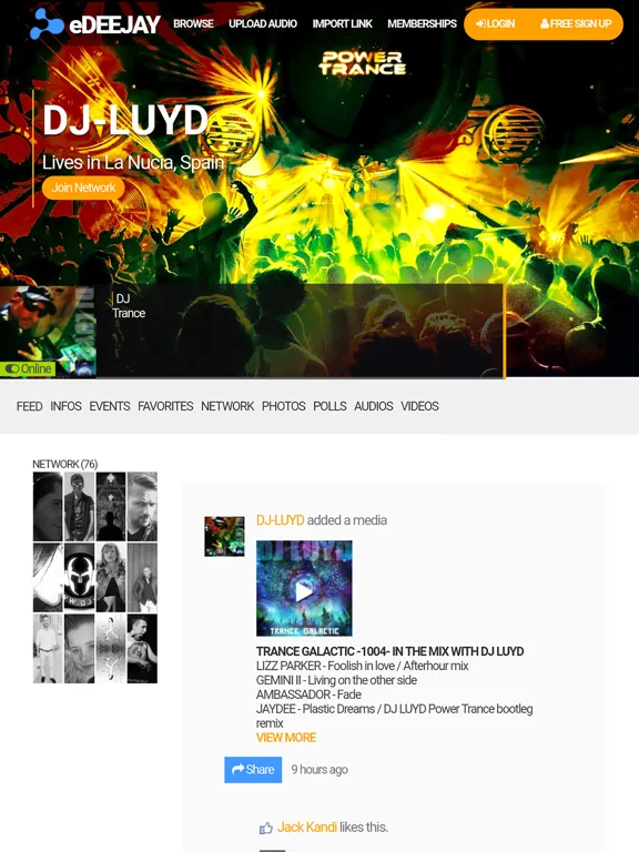 eDeejay Pro iPad  سکرین شاٹس